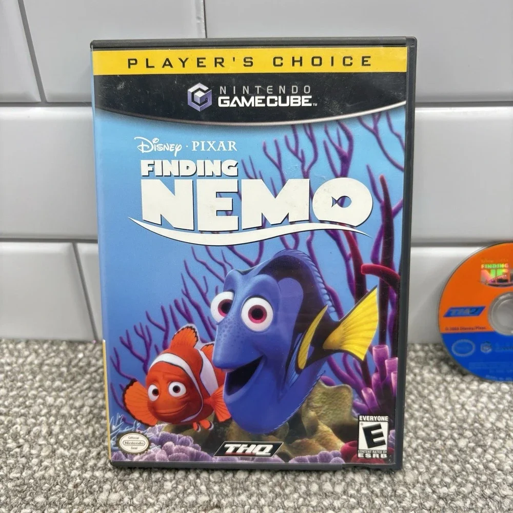 Finding Nemo Nintendo GameCube Game Rated E Exc‎ Cond Tested Works